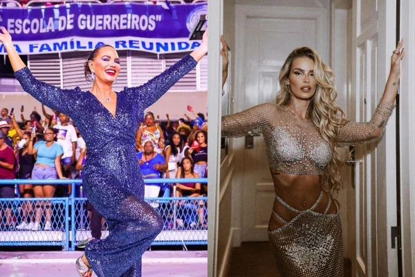Ao lado da mãe, Yasmin fala sobre expectativa de estrear na Sapucaí