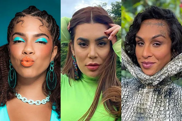 Maria, Naiara Azevedo e Linn da Quebrada