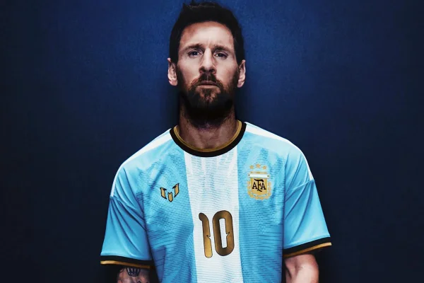Revelados detalhes da camisa de despedida de Lionel Messi da Argentina