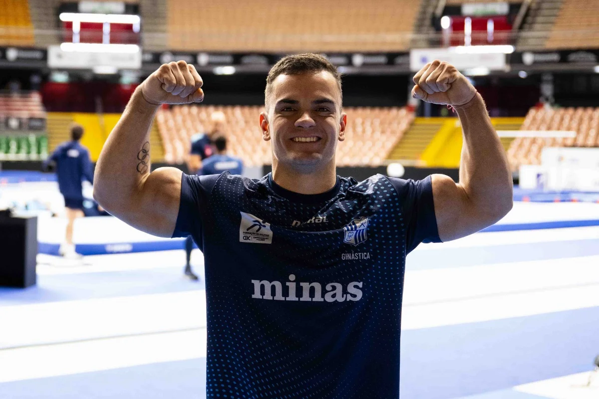 Ginástica: campeão do Troféu Brasil, Caio Souza mira novo ouro no DF