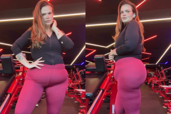 Thais Carla mostra rotina fitness após emagrecer 101 kg