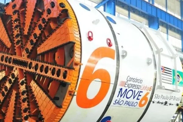 Estação da Linha 6-Laranja do metrô será a mais profunda da América Latina - Metrópoles
