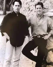 Leonardo e seu irmão Leandro Leonardo e seu irmão Leandro