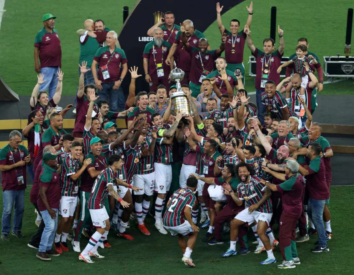 O Fluminense venceu a competição em 2023 O Fluminense venceu a competição em 2023