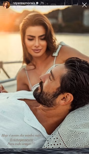 Victor Pecoraro e Rayanne Morais