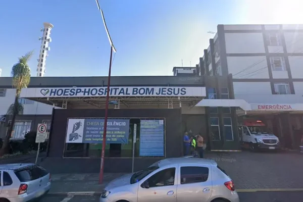 Imagem colorida: Hospital de Toledo, no Paraná - Metrópoles