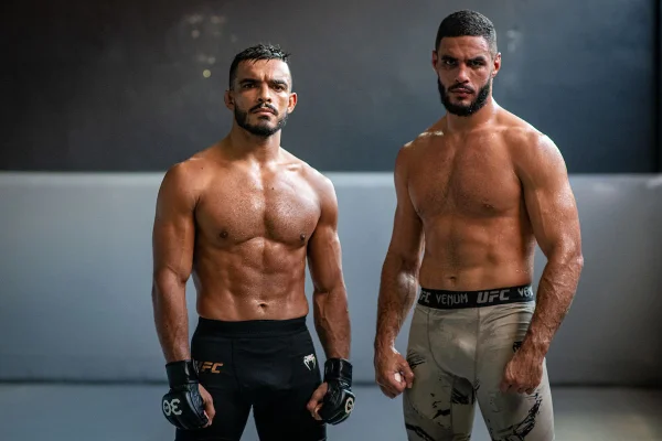 Imagem colorida de treino UFC - Metrópoles