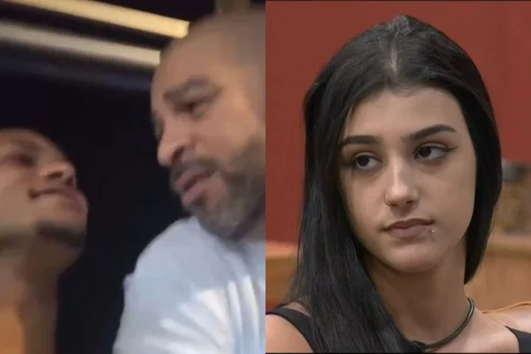 Amigos? Ex-noivo de Bia Miranda aparece com Adriano Imperador