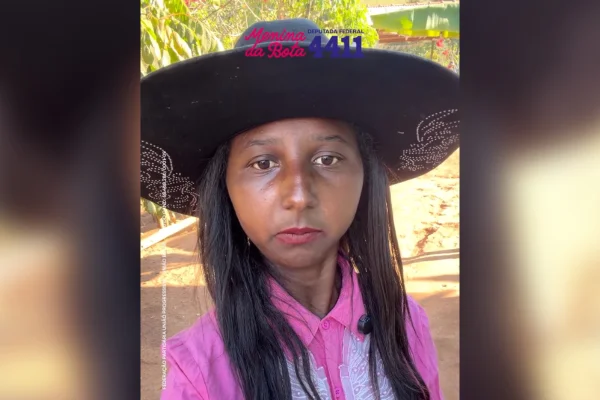 Com 1,7 milhão de seguidores, Menina da Bota recebe 5 mil votos e não se elege