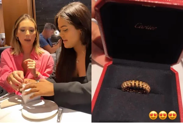 Saiba quanto custa o anel que Virgínia deu para Camila Loures