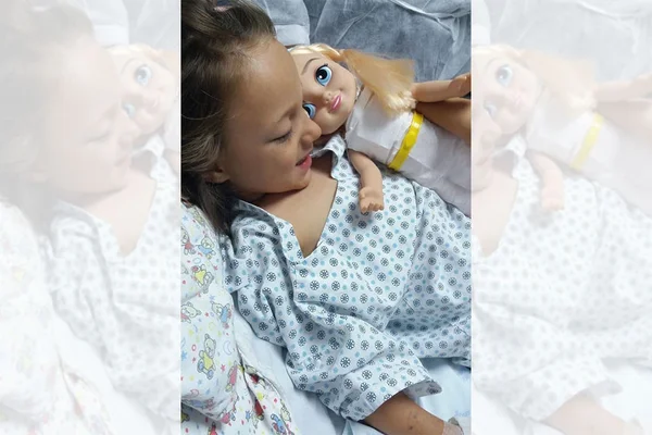 Bianca, de 5 anos, luta contra leucemia e precisa de doação de sangue