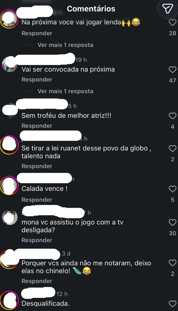Erika Januza recebe ataques após criticar Neymar - destaque galeria