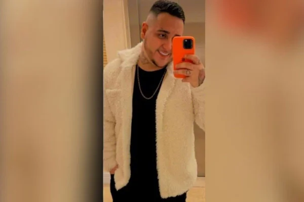 Imagem colorida mostra o comerciante Igor Peretto, que foi morto em agosto, na Praia Grande - Metrópoles