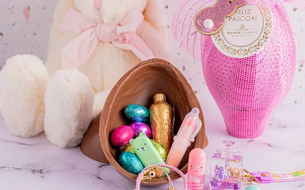 Ovos de Páscoa da confeiteira Mariana Junqueira, de SP