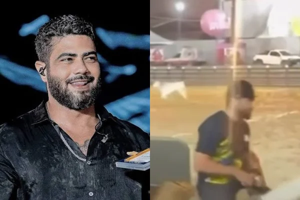 Vídeo: Henrique, dupla de Juliano, sofre acidente durante vaquejada