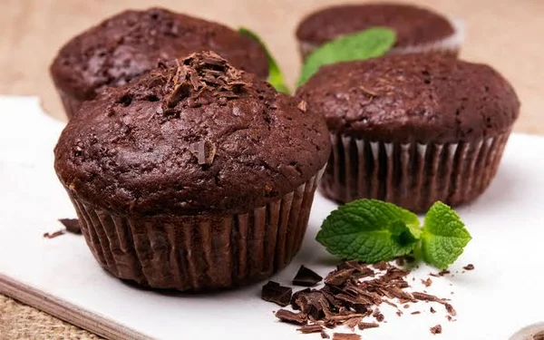 Bolinho de chocolate cremoso
