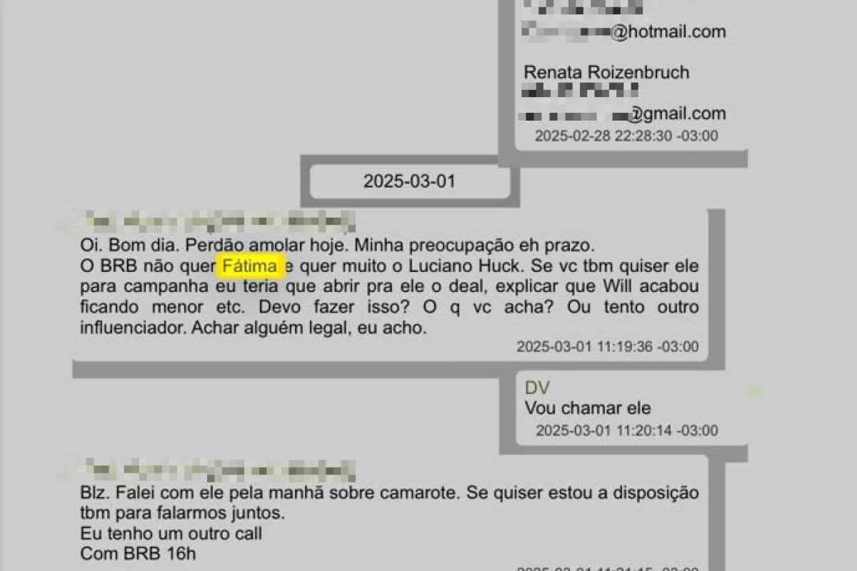 Master contratou Fátima Bernardes como garota-propaganda por R$ 5,4 milhões - imagem 7 Master contratou Fátima Bernardes como garota-propaganda por R$ 5,4 milhões - imagem 7