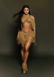 Depois de quase dez anos na Grande Rio, Mileide Mihaile foi coroada rainha de bateria da Unidos da Tijuca