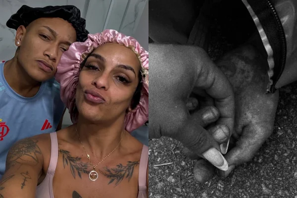 Influenciadora detalha morte do namorado: “Jogado pra fora do carro”