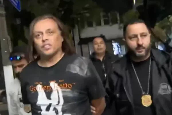 Andrea da Silva Ciaccio, italiano preso por manter mulher em cárcere privado - Metrópoles