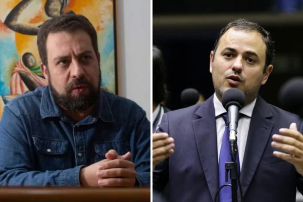 Guilherme Boulos e Glauber Braga