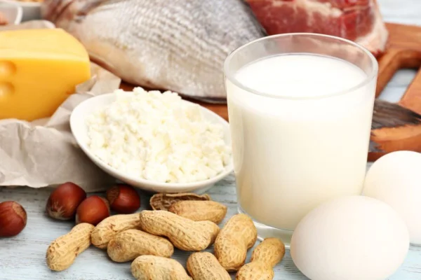 Proteínas naturais para ganho de massa, ovo, leite, amendoim