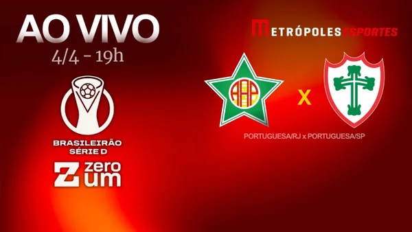 Portuguesa-RJ x Portuguesa-SP - Brasileirão Série D Zeroum