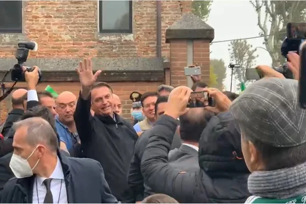 Bolsonaro na Itália