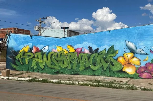 PCDF e grafiteiros se unem para revitalizar muros pichados pelo PCC