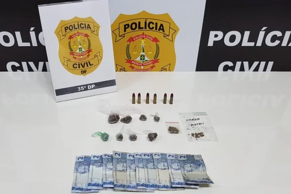 Operações da PCDF prendem dois traficantes de drogas em Sobradinho 2