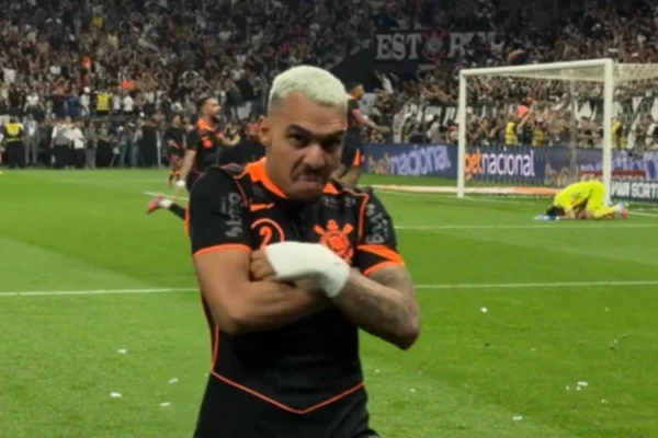 Foto colorida de Matheusinho, do Corinthians - Metrópoles