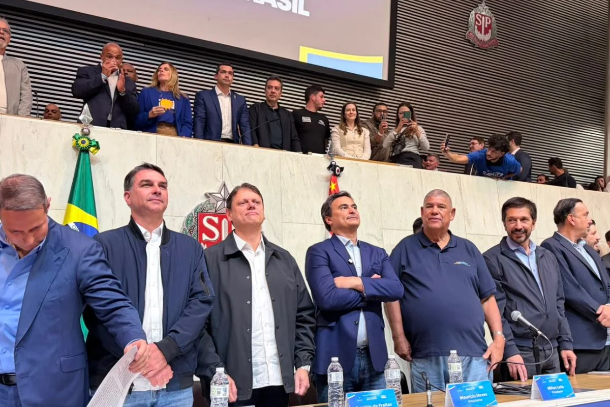 Sem Rueda e Ciro, União-PP confirma apoio a Tarcísio em convenção - imagem 9 Sem Rueda e Ciro, União-PP confirma apoio a Tarcísio em convenção - imagem 9
