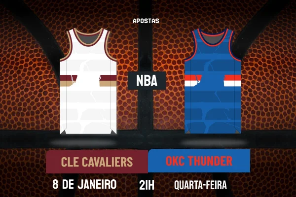 Palpite Cleveland Cavaliers x Oklahoma City Thunder - APOSTAS