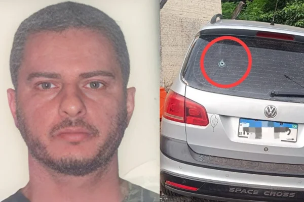 Policial saca arma e atira em carro de família após briga de trânsito