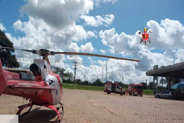 Helicóptero do Corpo de Bombeiros