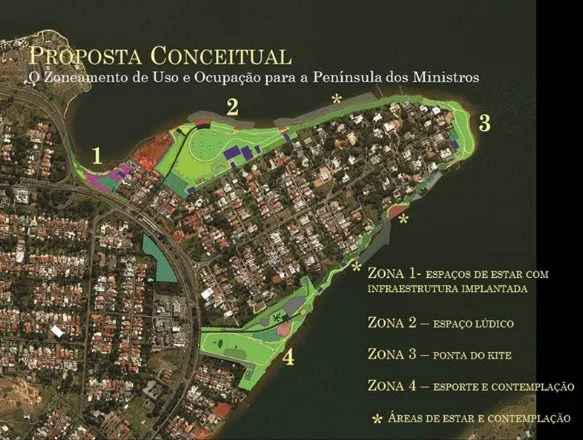 Após passeio pelo lago, governador faz entrega simbólica da orla