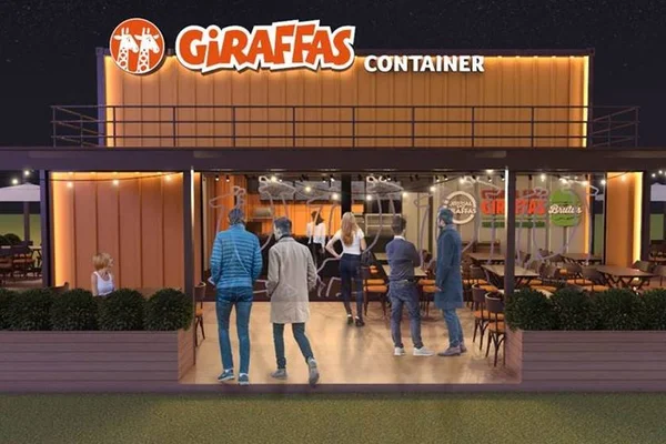 Giraffas anuncia primeiro contêiner: novidade será em Águas Claras