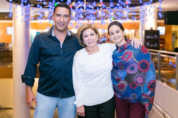 Fernando Pelloni, Silvia de Souza e Adriana Pelloni Fernando Pelloni, Silvia de Souza e Adriana Pelloni