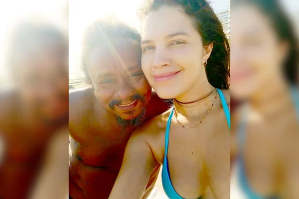Chico César e nova namorada