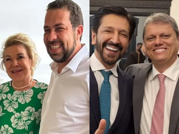 Na TV, Boulos exibe Marta e Nunes mostra Tarcísio, mas não Bolsonaro