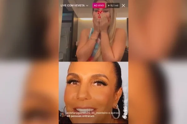 Durante live, Gabi Martins convida Ivete Sangalo para dueto: “Ela aceitou”