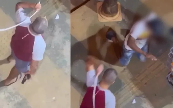 goias homem agredido chibatadas pm
