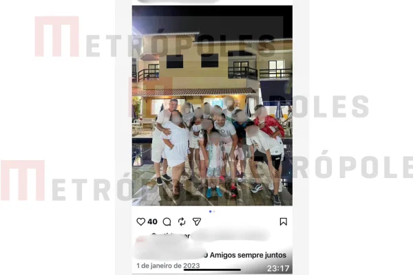 “Amigos sempre juntos”: coronel da PM passou Ano Novo com operador do PCC - destaque galeria