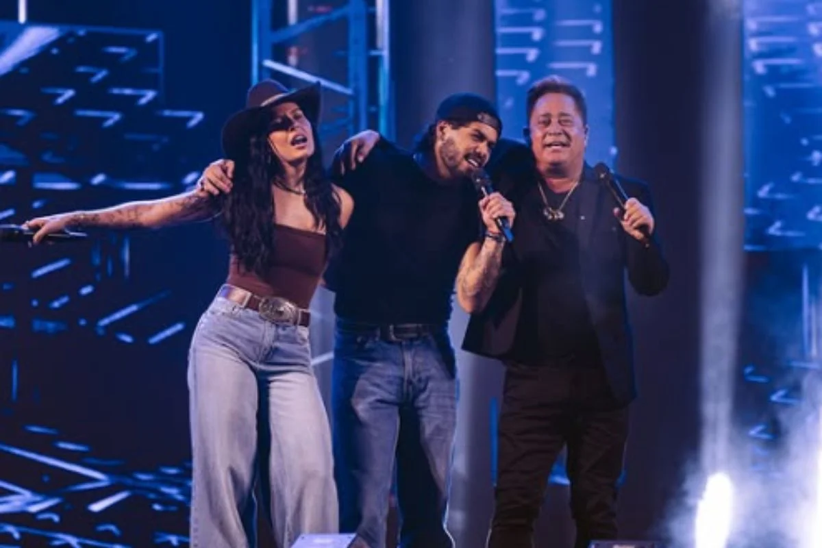 Ana Castela, Zé Felipe e Leonardo - Metrópoles