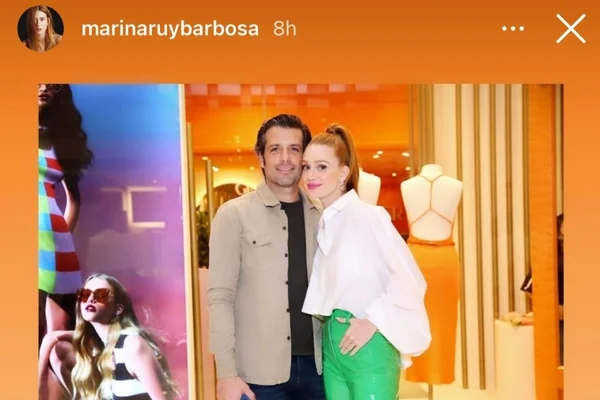 Assumidos! Marina Ruy Barbosa posta primeira foto com Guilherme Mussi