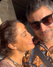 Camila Pitanga se declara para o namorado, Patrick Pessoa 