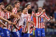 Elenco do Atlético de Madrid.