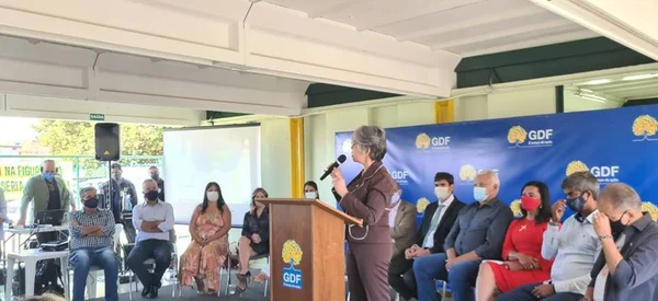 Inauguração de escola no Areal, em Taguatinga