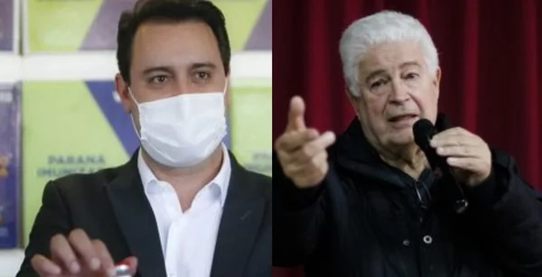 Ratinho Junior e Requião