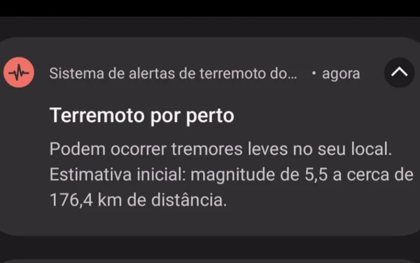 Google apura o que causou alerta de terremoto em São Paulo e no Rio